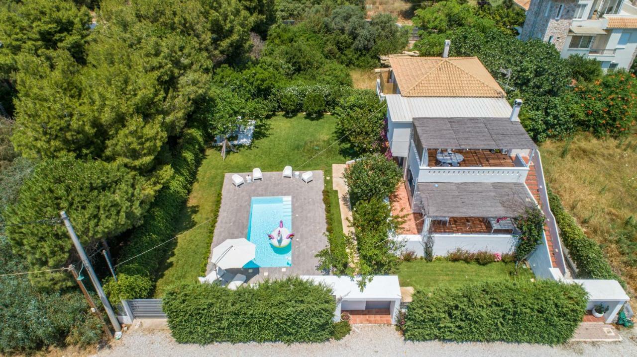 Zen Villa In Schinias Exterior foto