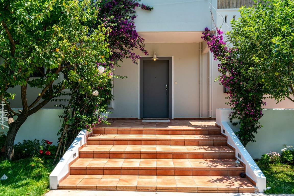 Zen Villa In Schinias Exterior foto